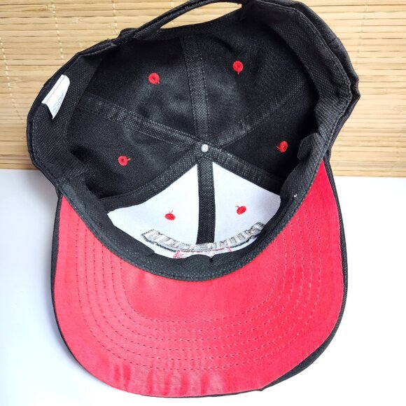 XBOX Minecon Live PlayStation Baseball Cap Hat black white red Hook & Loop Close - Picture 7 of 8